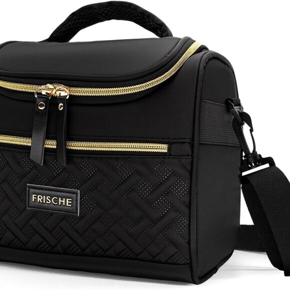 Lunch Box for Women Reusable Insulated Lunch Bag with Adjustable Shoulder Strap - Picture 1 of 7